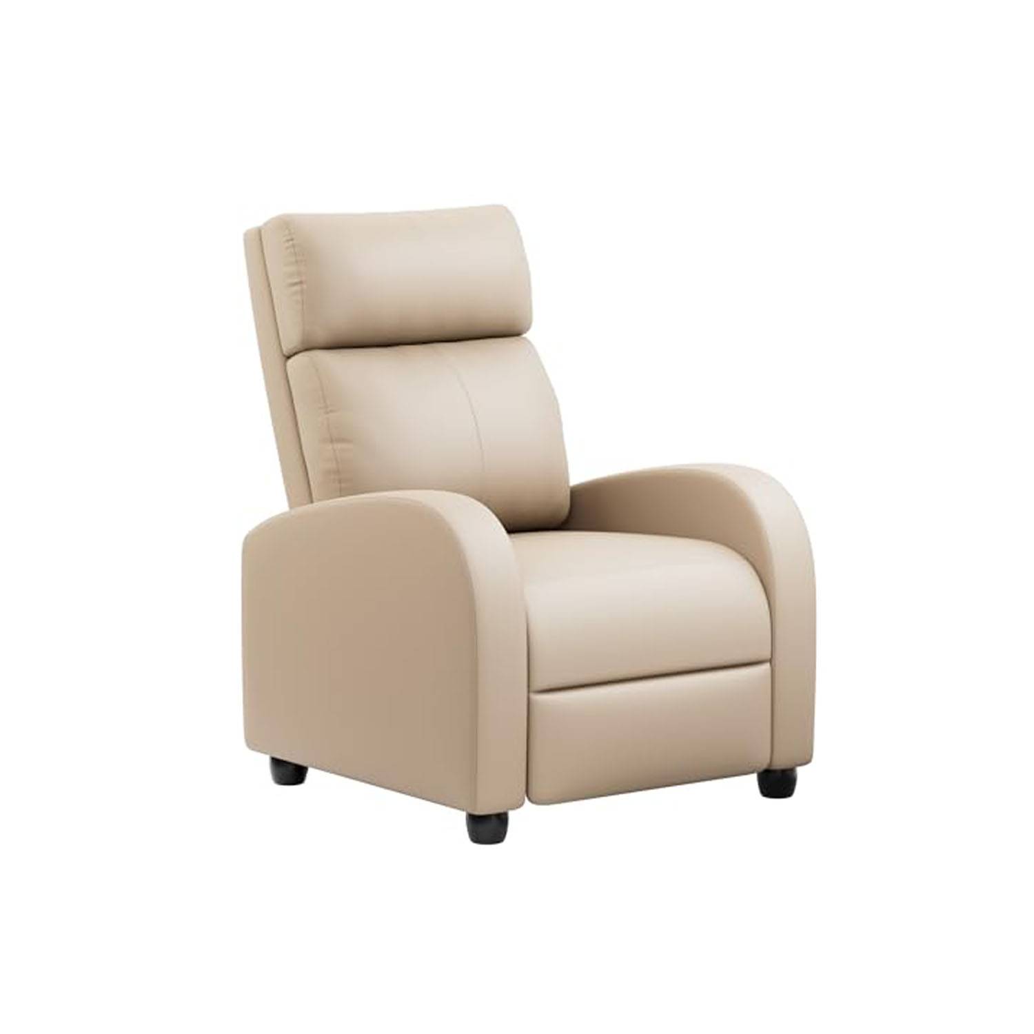 Adjustable Thick Recliner w/ Comfortable Footrest 6