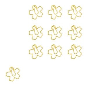 Flower Shaped Paper Clips In Tin Box 7