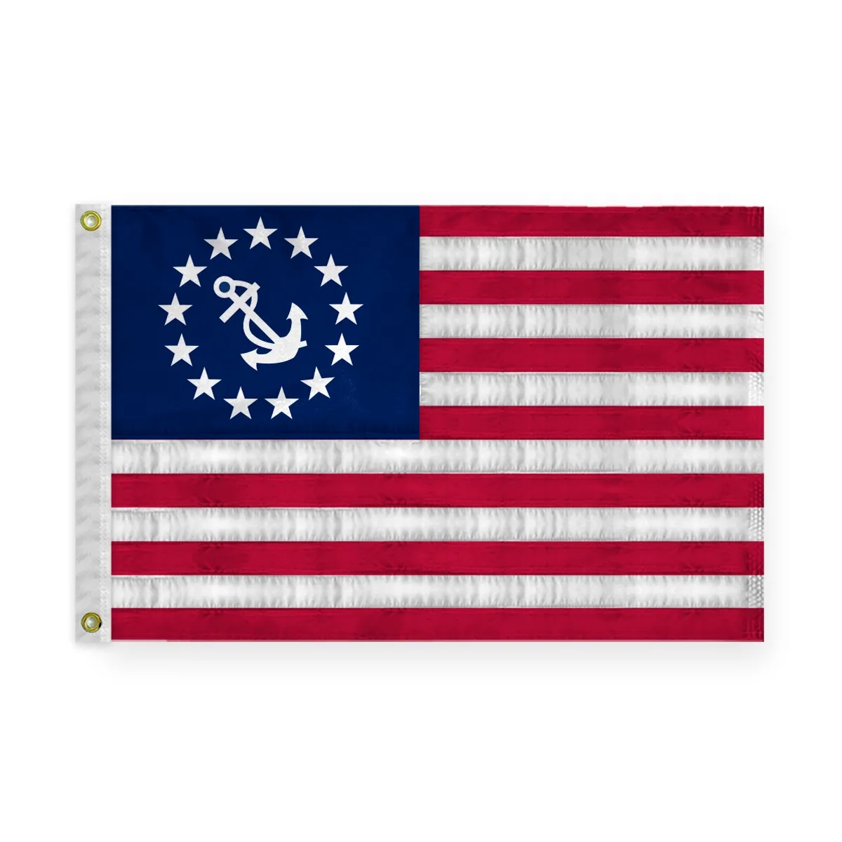 Deluxe Yacht Flag - USA Yacht Ensigns 3