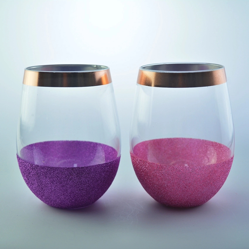 Custom 19 oz Stemless Wine Glasses 7