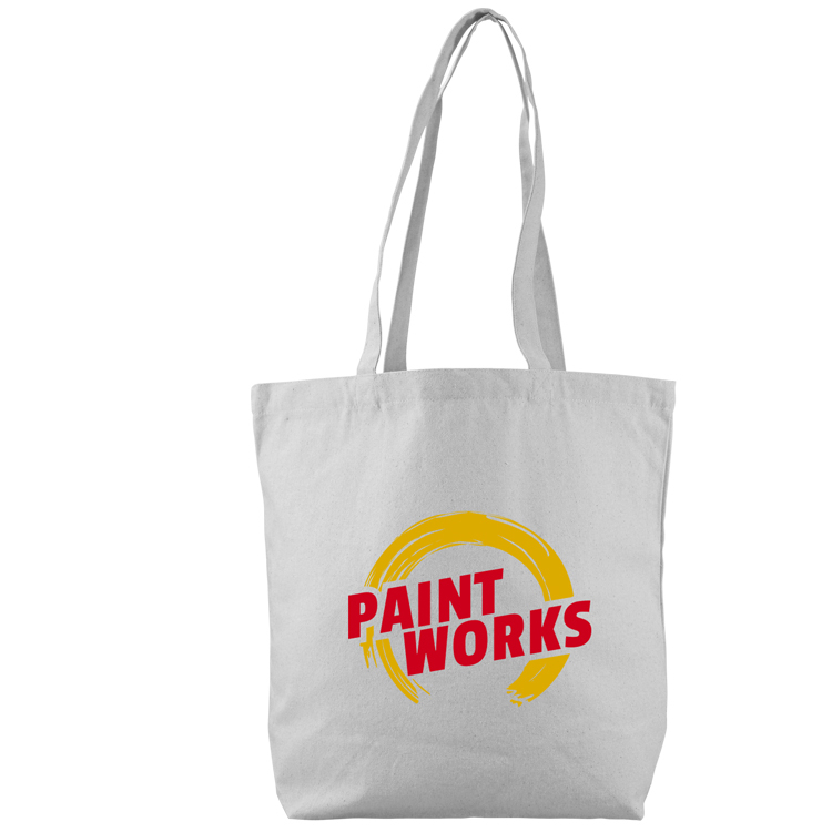 Best Selling White Cotton Tote, custom tote bag with logo imprint 2