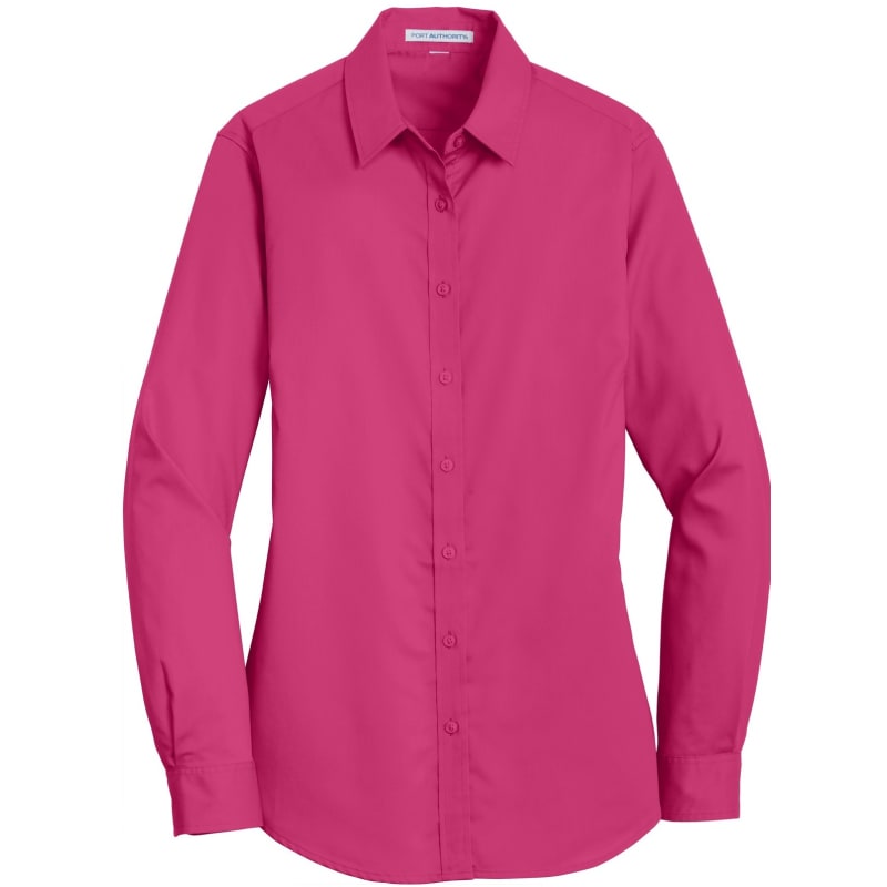 Port Authority Ladies SuperPro Twill Shirt. 13