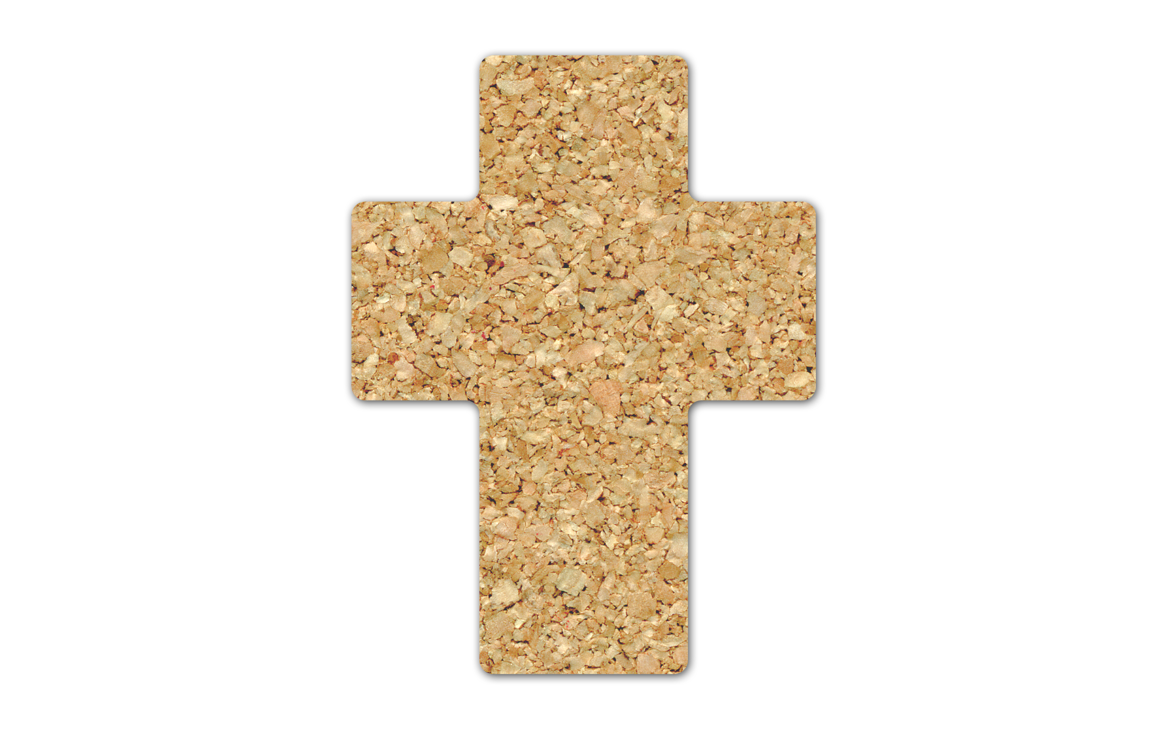 Cross Cork Coaster 2