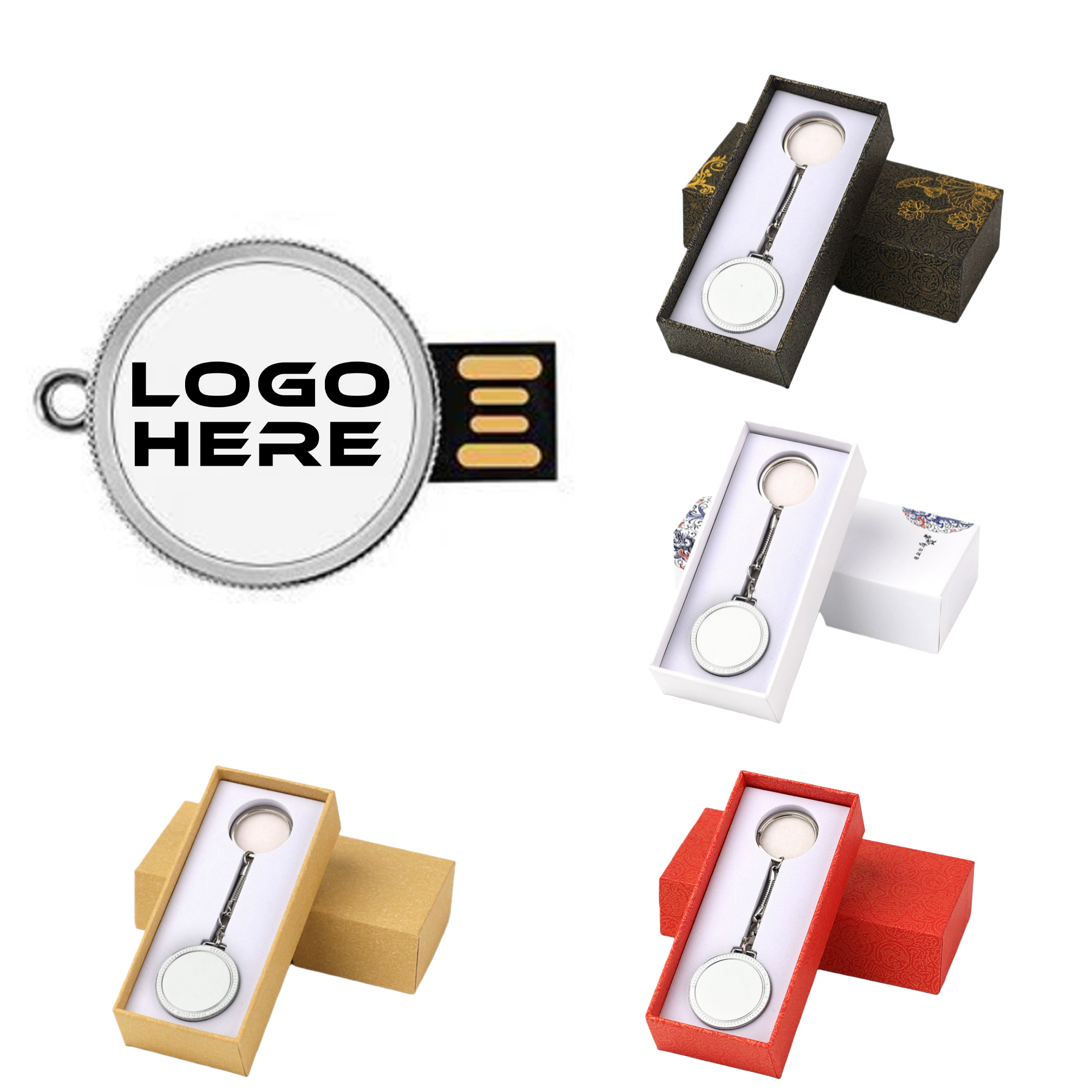 Custom 32GB USB Flash Drive with Gift Box 5