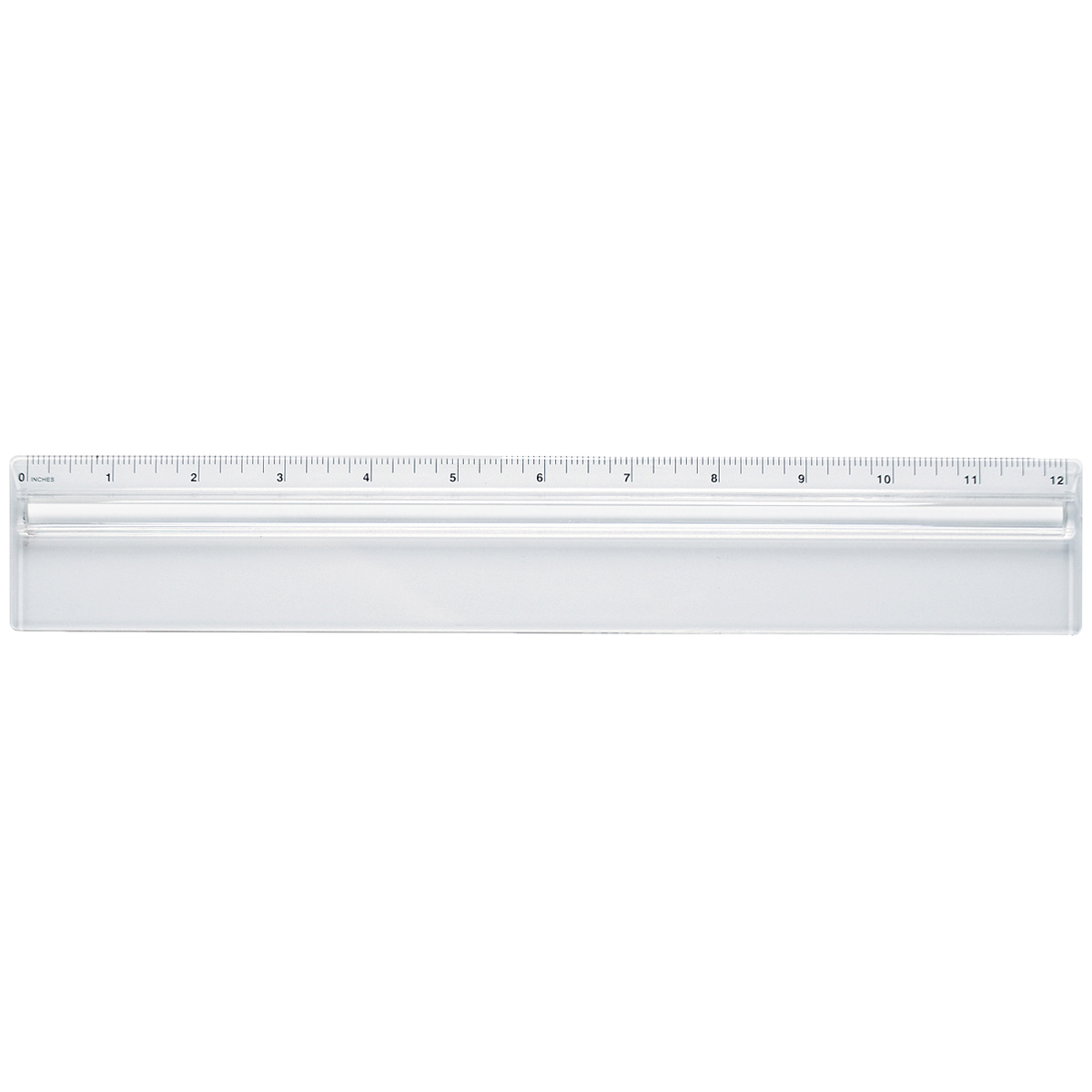 Plastic 12" Ruler With Magnifying Glass 7
