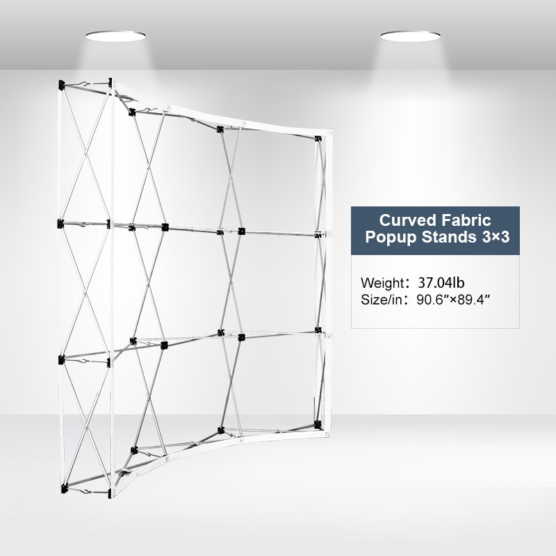 Replacement Fabric for Curved 8' Pop-Up Backdrop 2