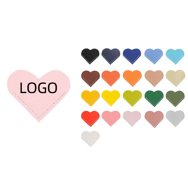 Heart Shaped Leather Bookmark 1