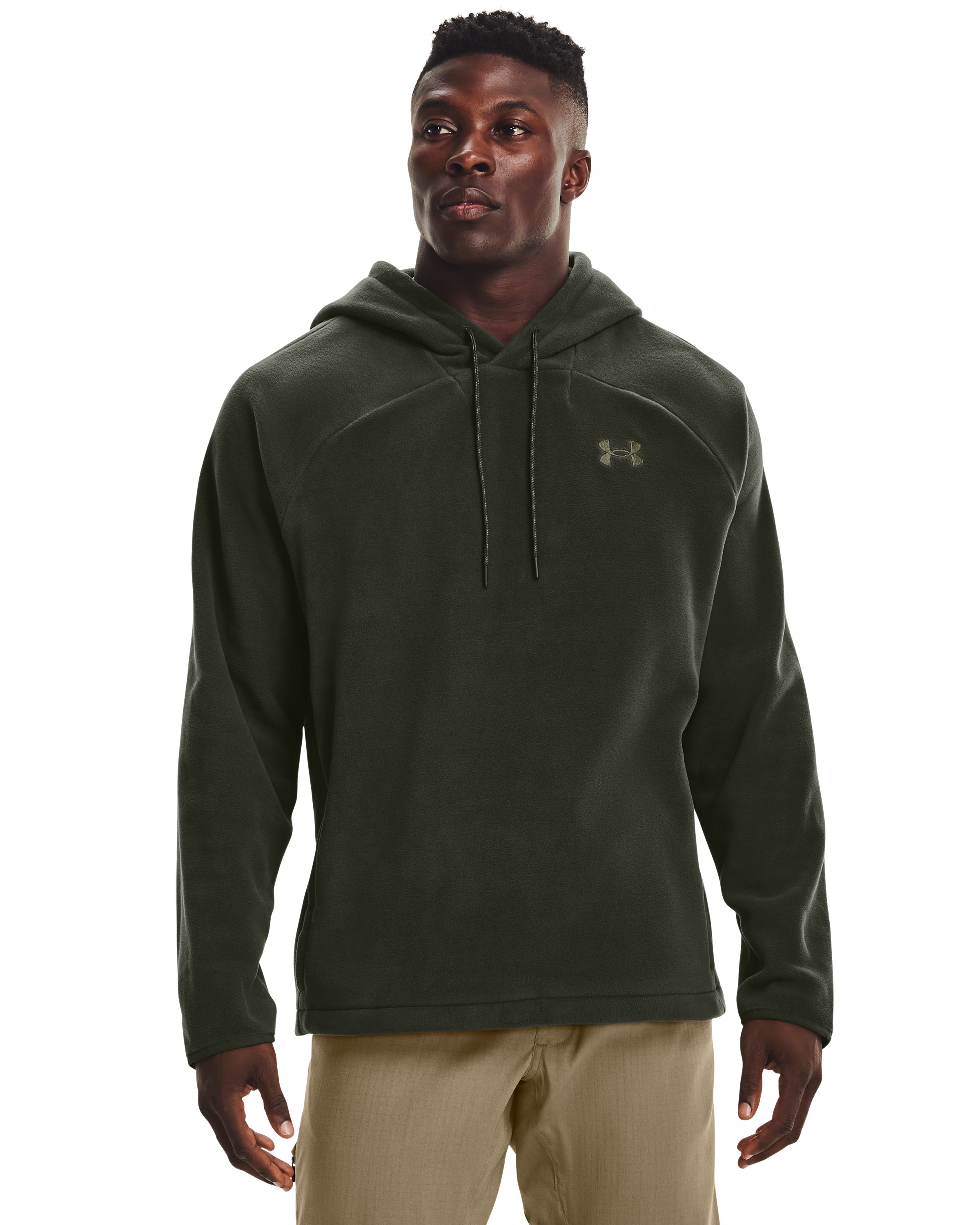 Men's UA Polartec Forge Kangzip Hoodie, custom hoodie or sweatshirt with logo imprint 2