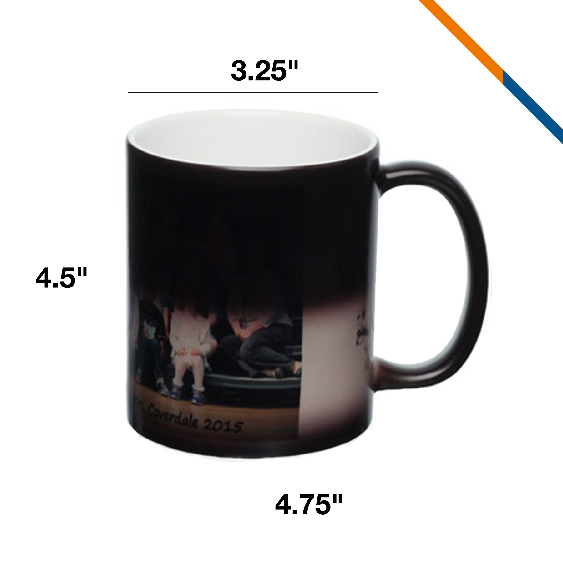 Rolo Heat Changing Ceramic Mug - 11 OZ. 6