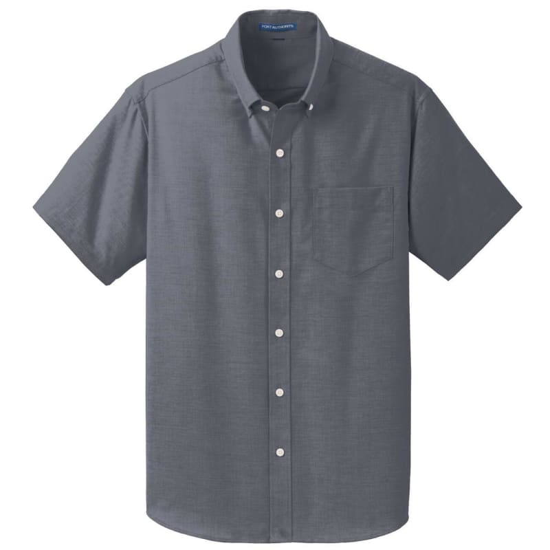 Port Authority Short Sleeve SuperPro Oxford Shirt. 16