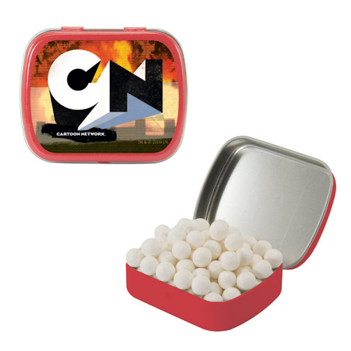 Small Tin with Printed Mints