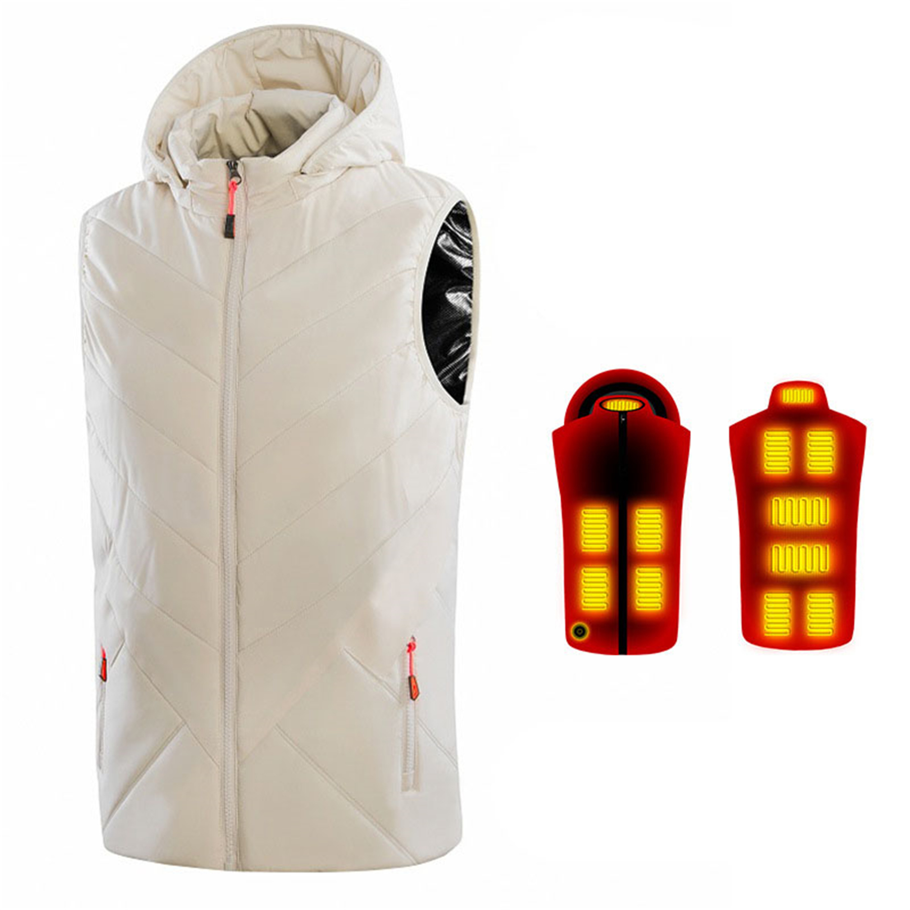 Electric Battery Heated Vest 5