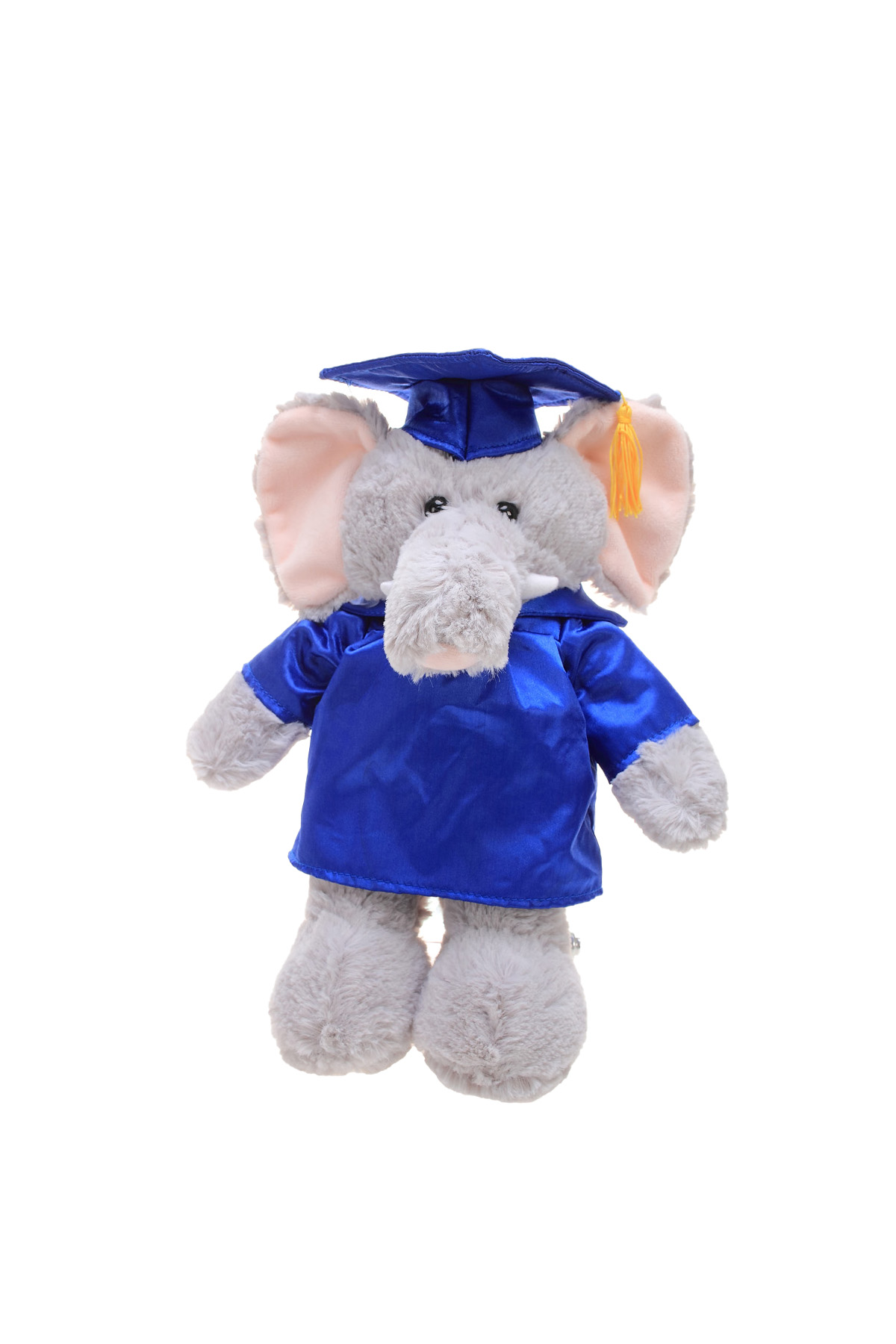Soft Plush Elephant in Graduation Cap & Gown Stuffed Animal 5