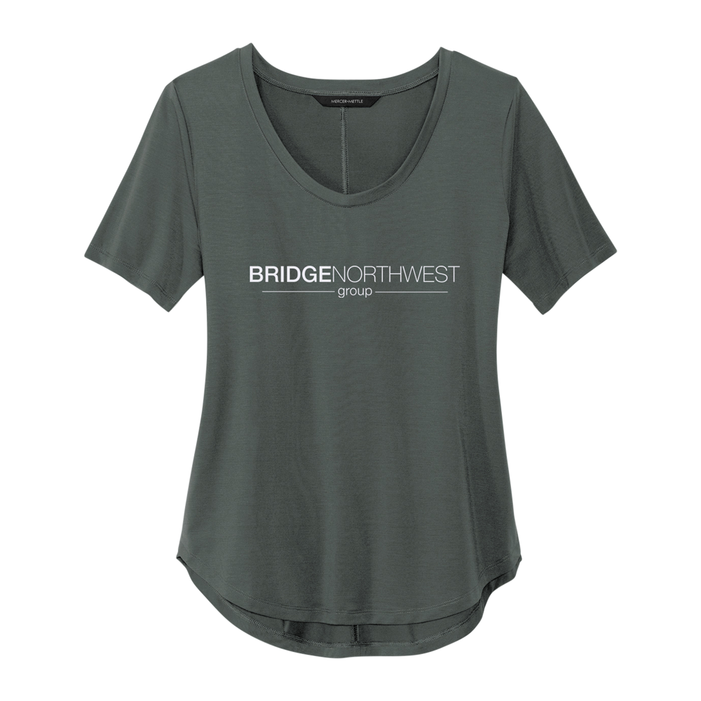 Women's Scoop Neck Jersey Tee 3