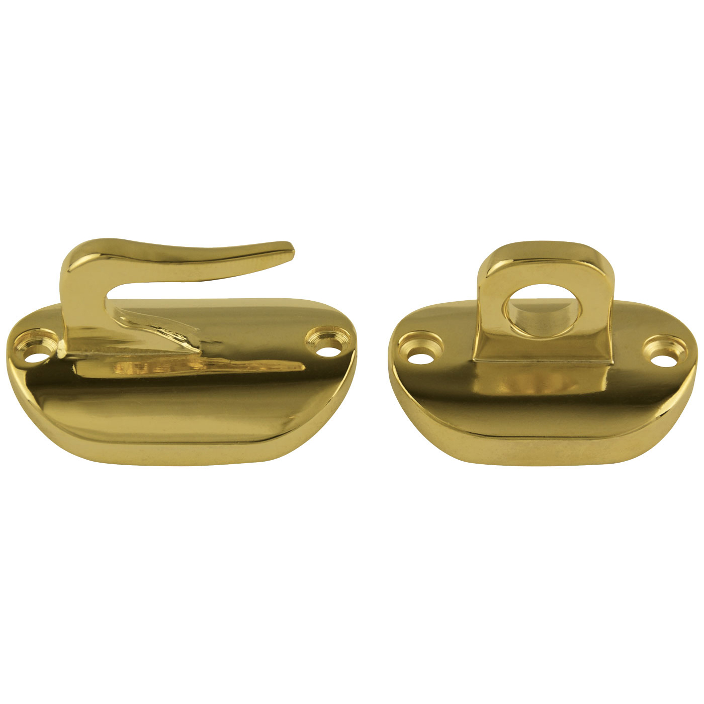 Plated Metal Hook & Eye 2