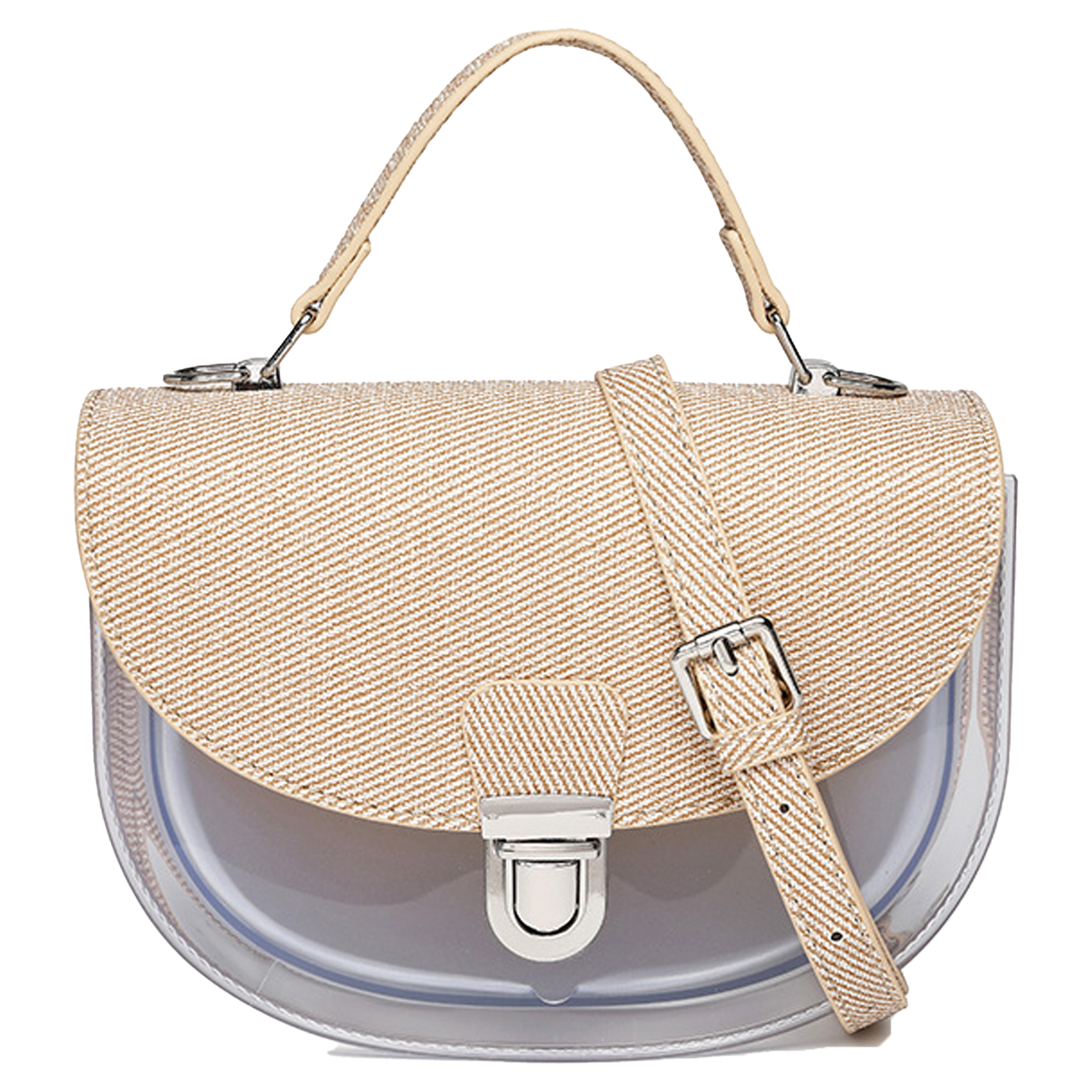 Denim Translucent Versatile Crossbody Bag 4