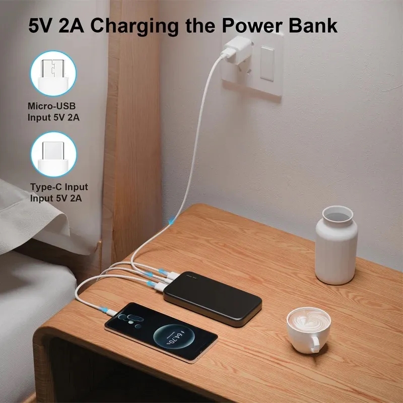 Fast Charge 10000mah Power bank for Smart Mobile 4
