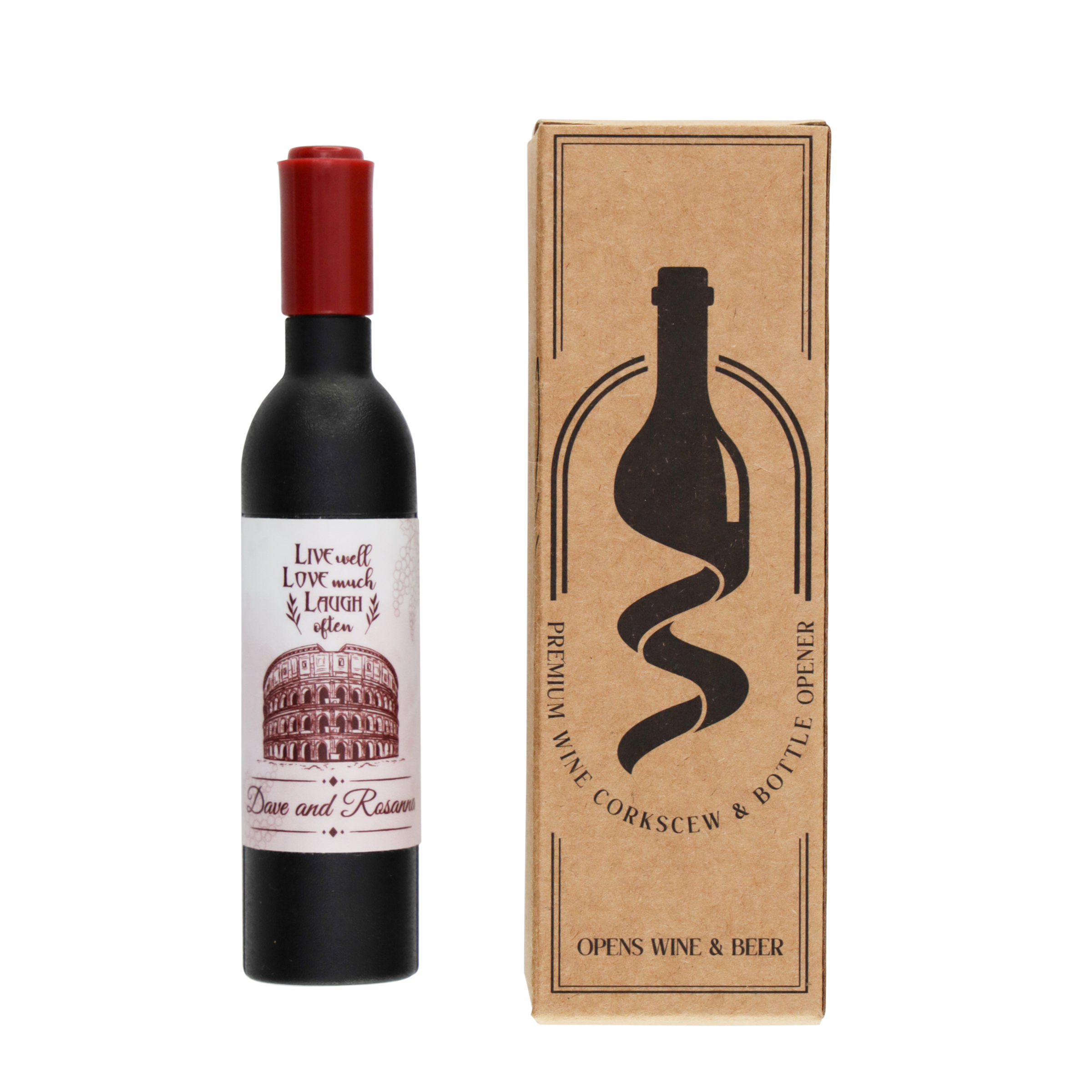 Wine Corkscrew Dual Function Bottle Opener 11