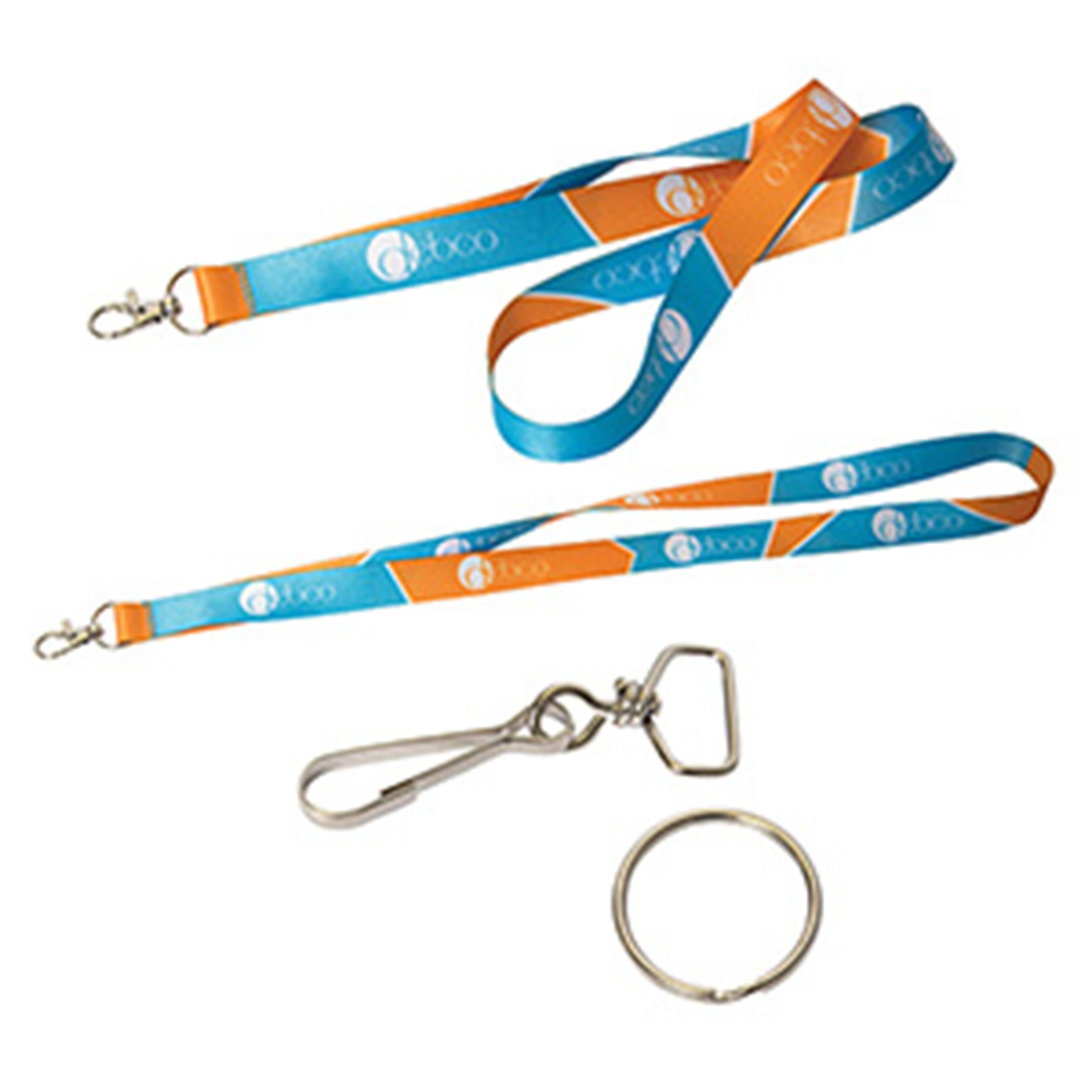 E-Z Import™ 0.5" W Sublimated Lanyard 1
