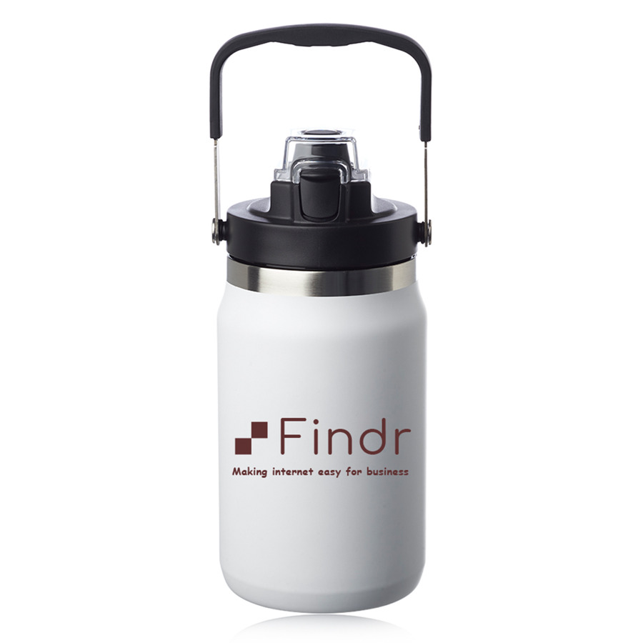 Stainless Steel Water Jug With Handle 64 oz. 5