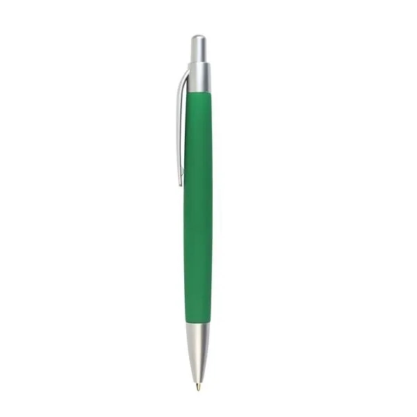 Rubber Coated Click Ballpoint Pen 9
