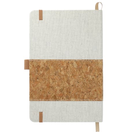 FSC® Mix 5.5" x 8.5" Recycled Cotton Cork Notebook 2