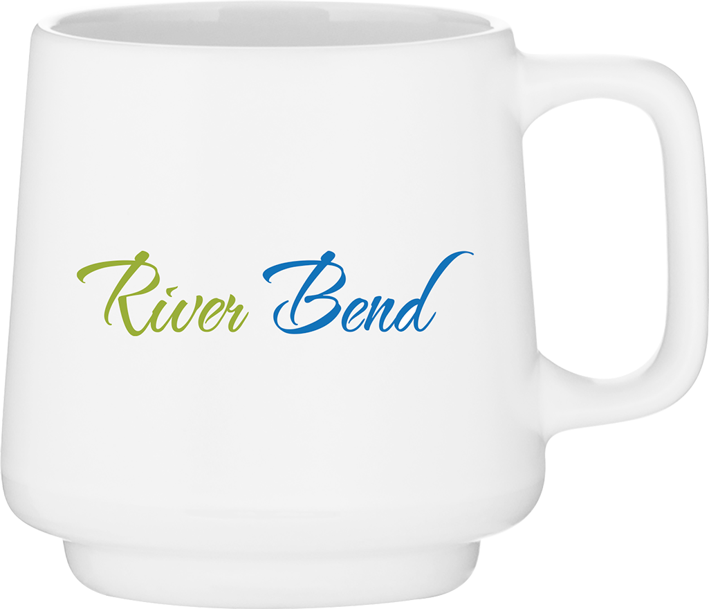 12 oz windsor mug matte white