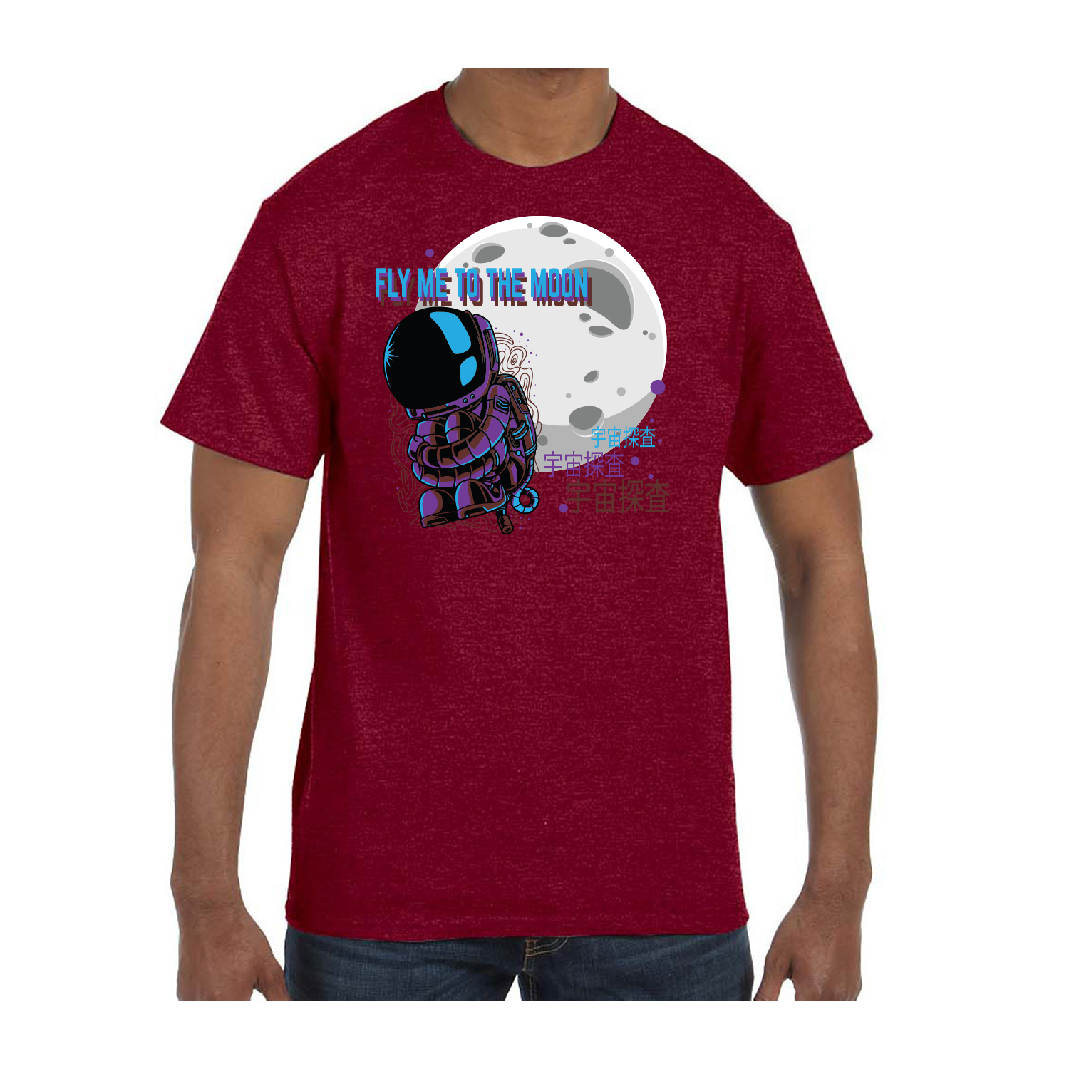 Gildan™ 5.3 oz Cotton Pre-Shrunk T-Shirt (Full Color Imprint) 66