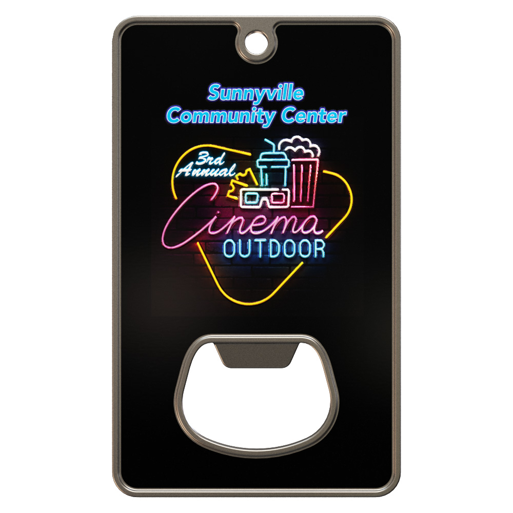 3.25" Express Vibraprint® Bottle opener medallion