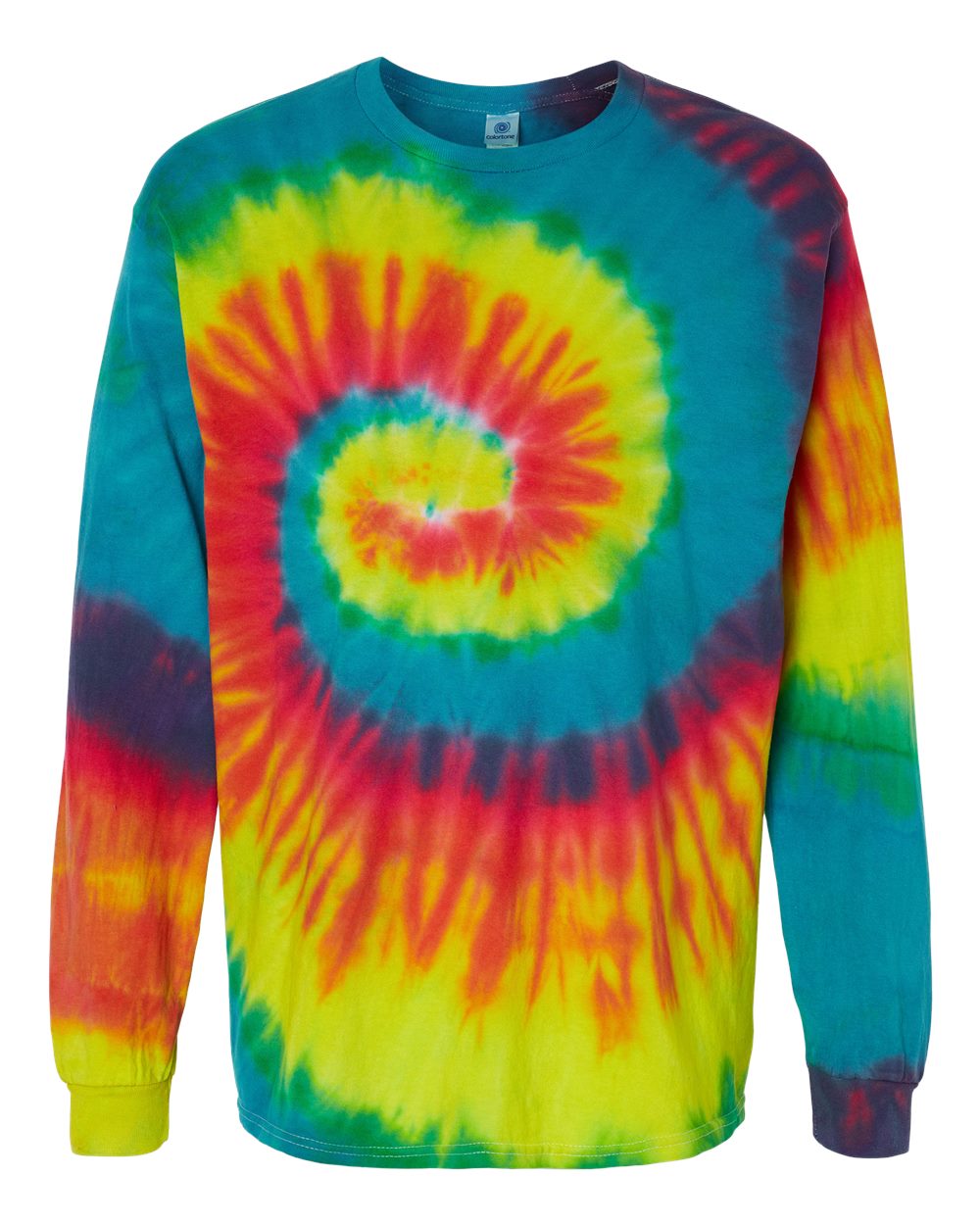Unisex Tie-Dyed Long Sleeve T-Shirt - 2000 20