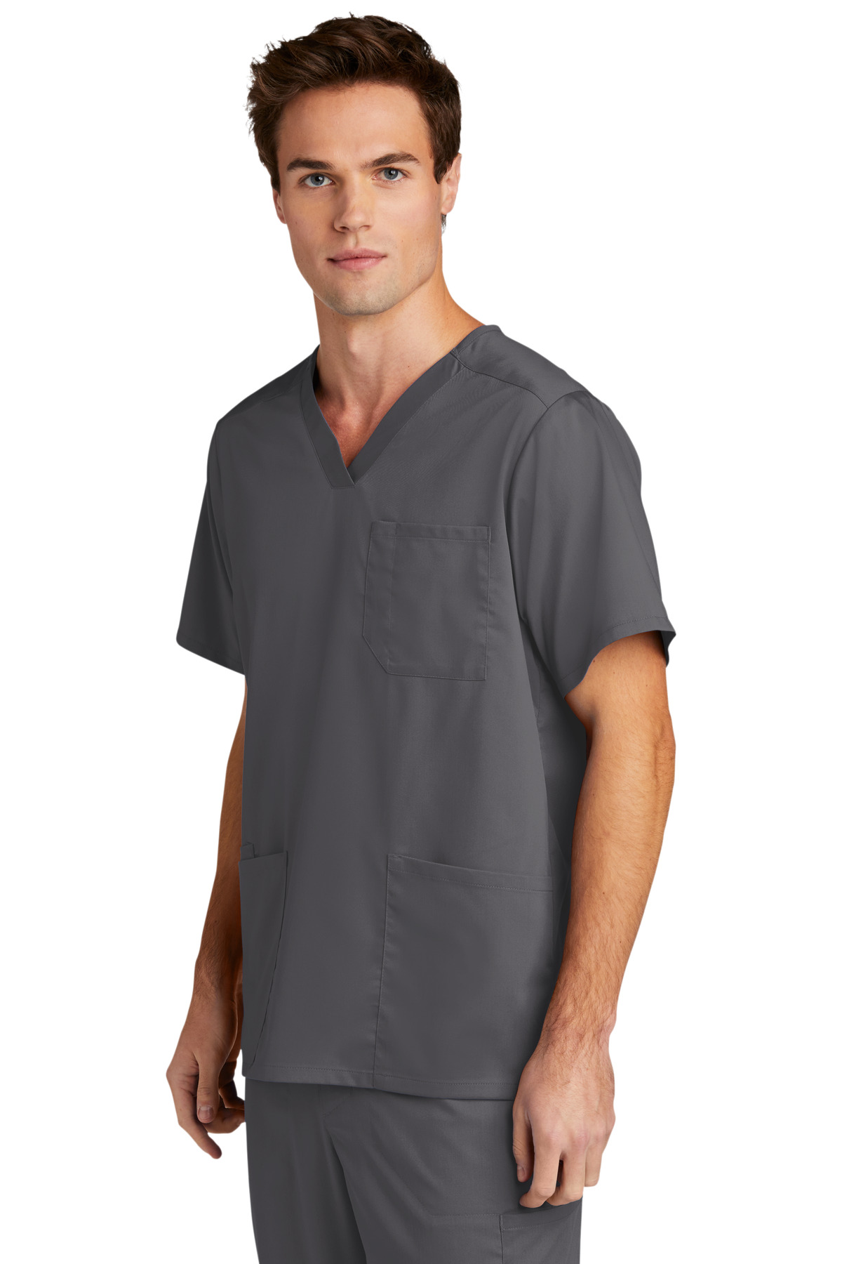 Wink Men's Premiere Flex V-Neck Top WW5068 9