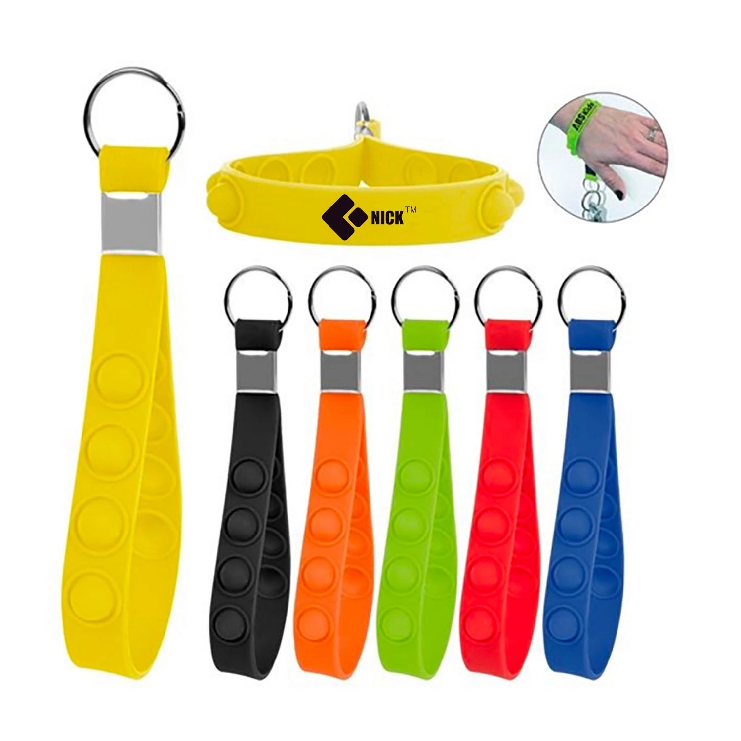 Pop Fidget Keychain 1