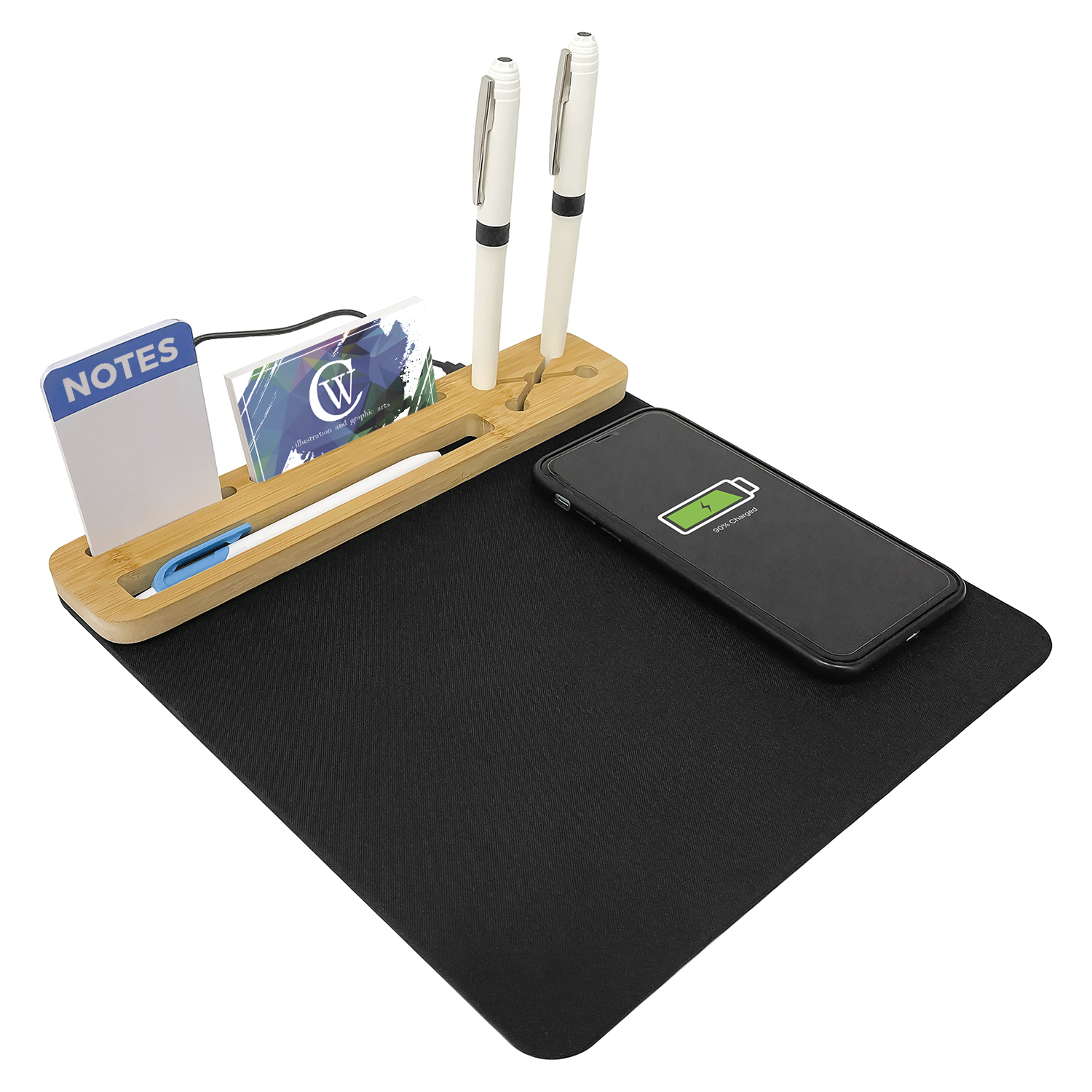 Eco Mouse Pad with 10W Wireless Charger 8