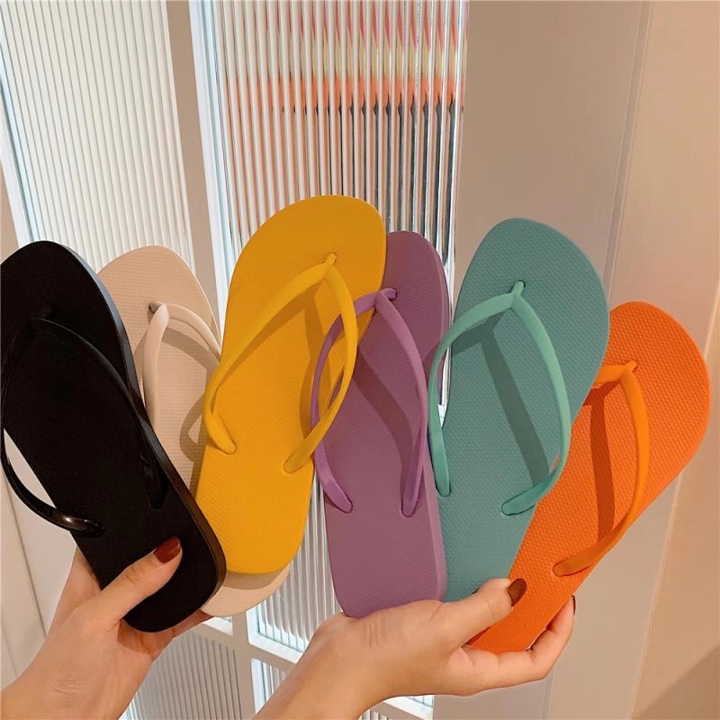 Summer Plain Flip Flops 7
