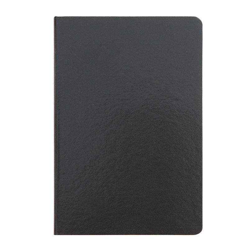 Traveler 5.5"W x 8.5"H 160 Pages Desk Journal (Black hardcover) 2