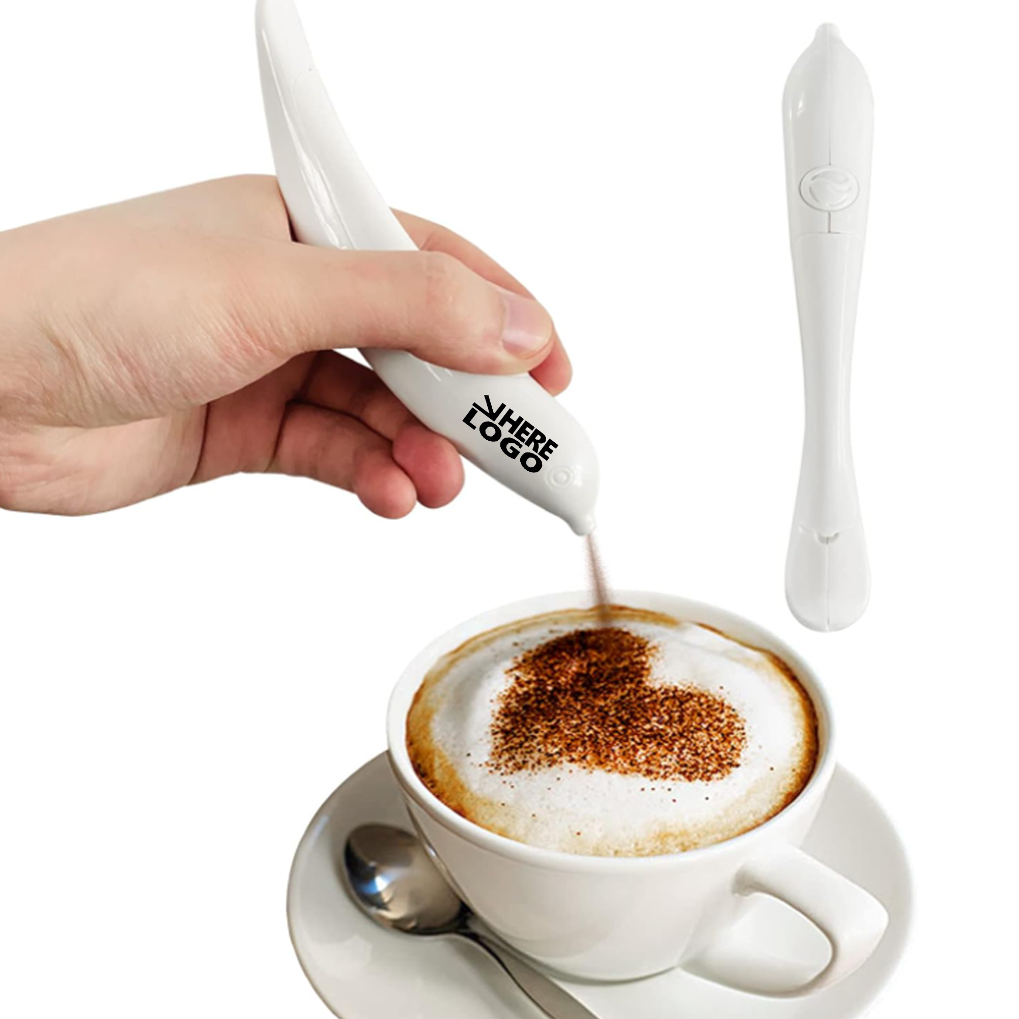 Latte Art Pen, Electrical Coffee Carving Pen 2