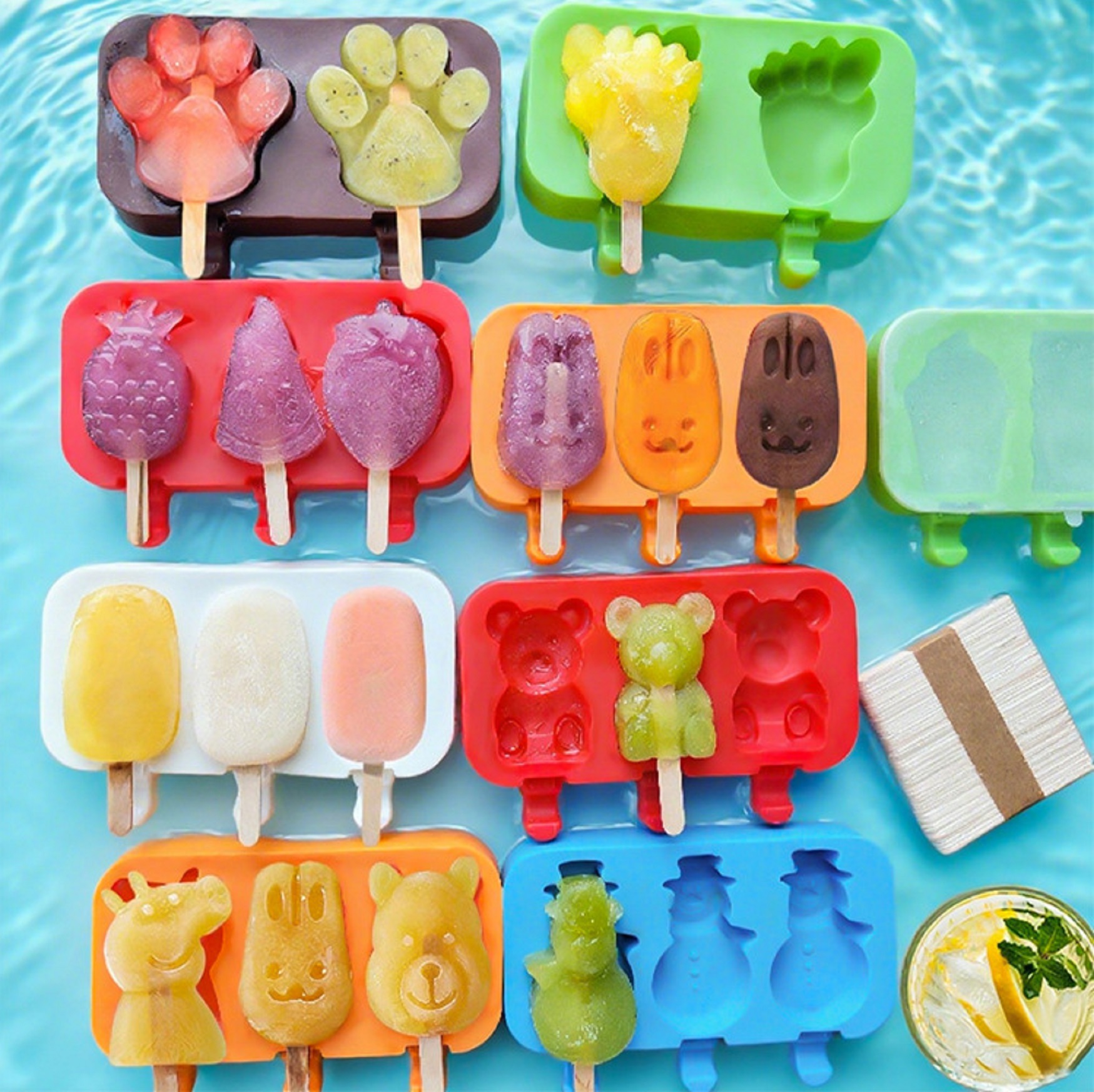 Popsicle Molds Set 2