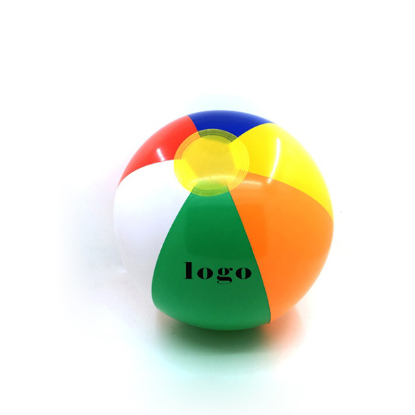 9" Children Rainbow Color Inflatable Mini Beach Ball 2