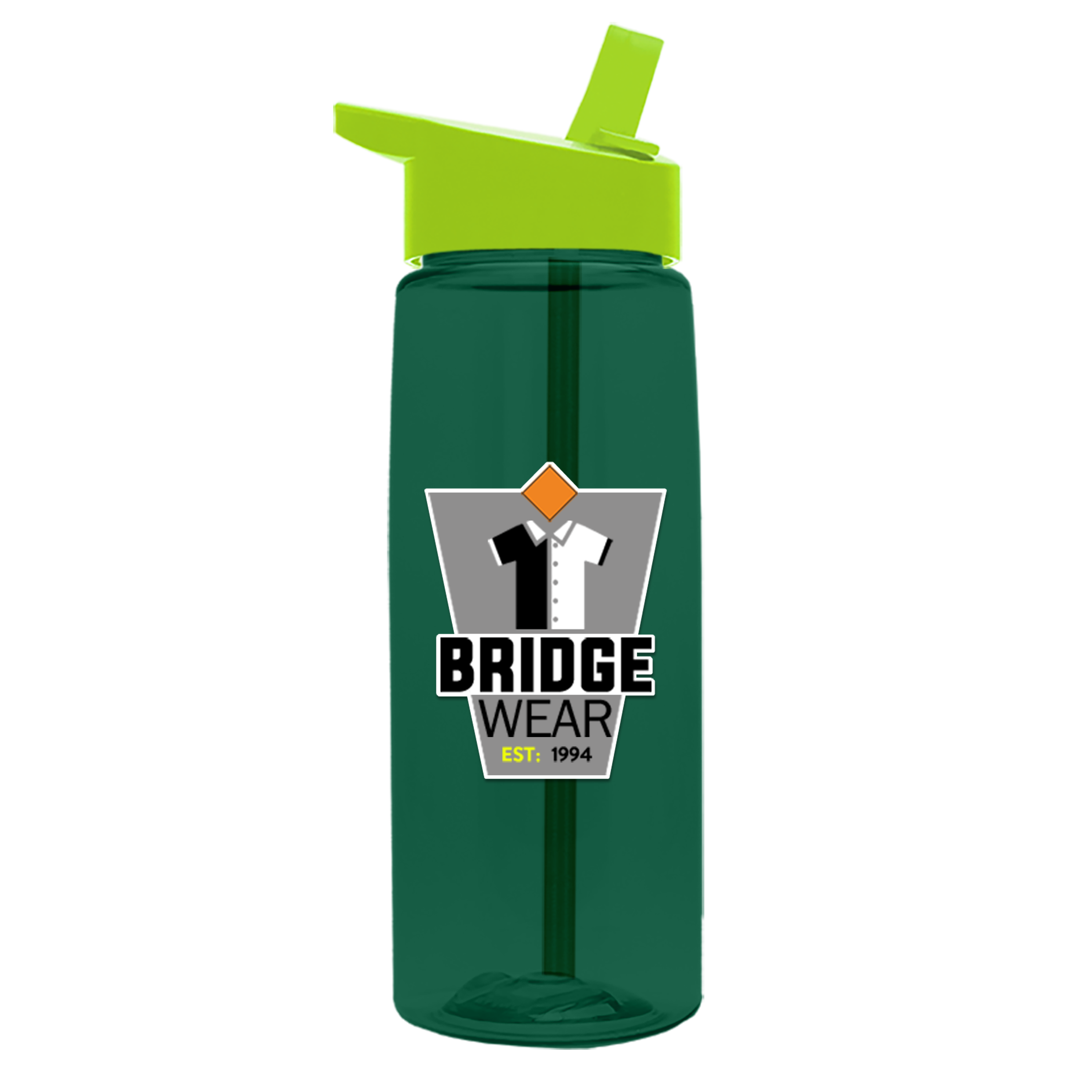 Garyline® Flair Tritan® Bottle with Flip-Straw Lid - 26 oz. 703
