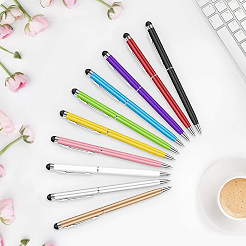 Universal 2 in 1 Stylus Touch Screens Ballpoint Pen 7