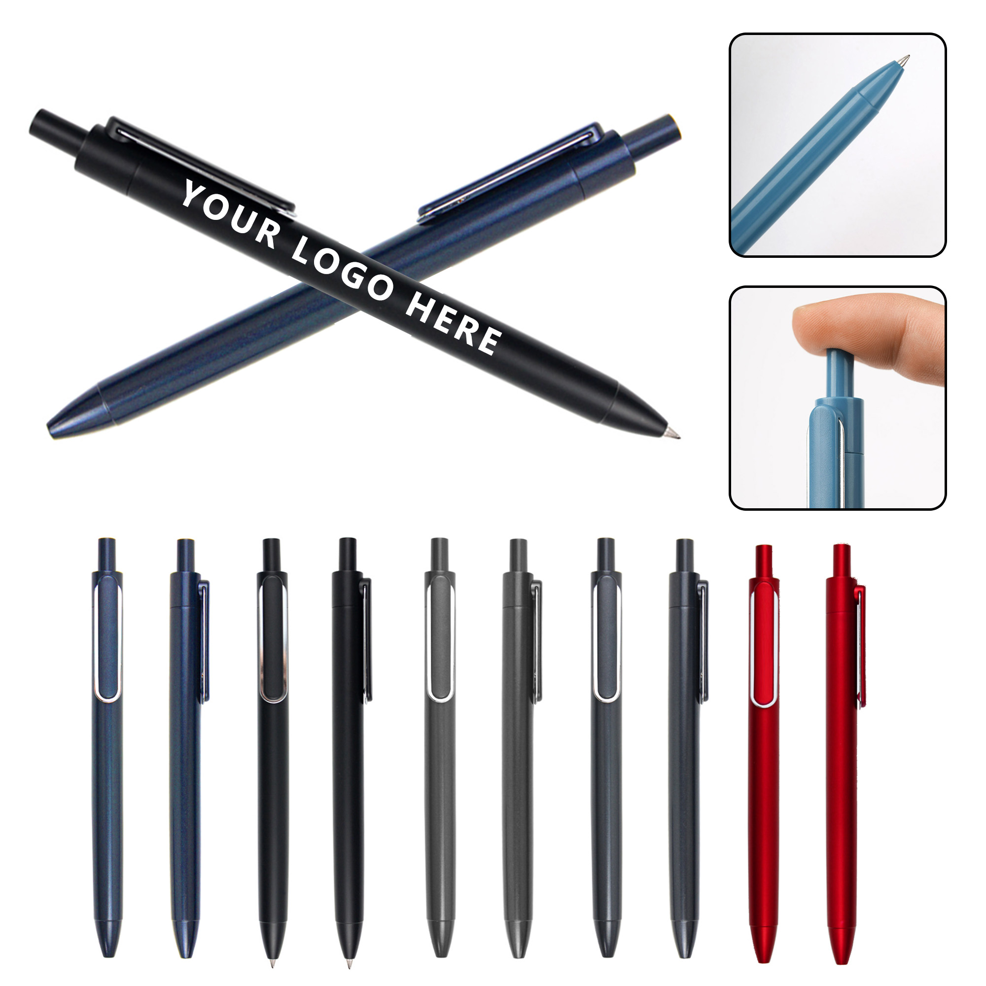 Push-Button Gel Ink Pen 2