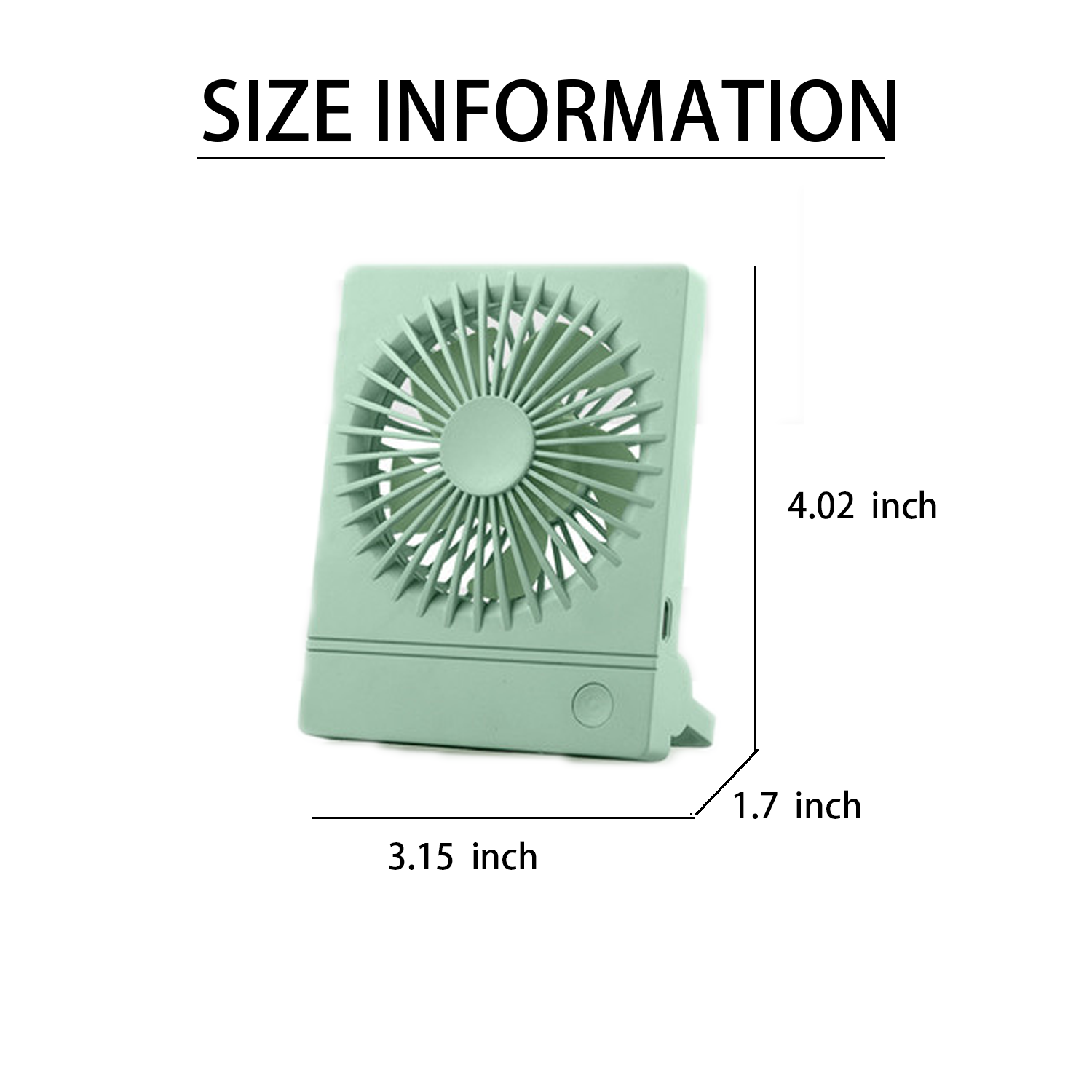 Rechargeable Desktop Fan 7