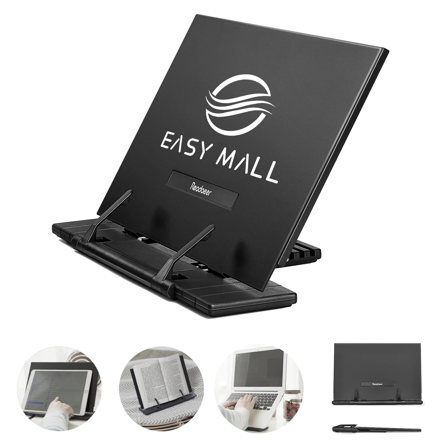Portable Metal Book Stand 2