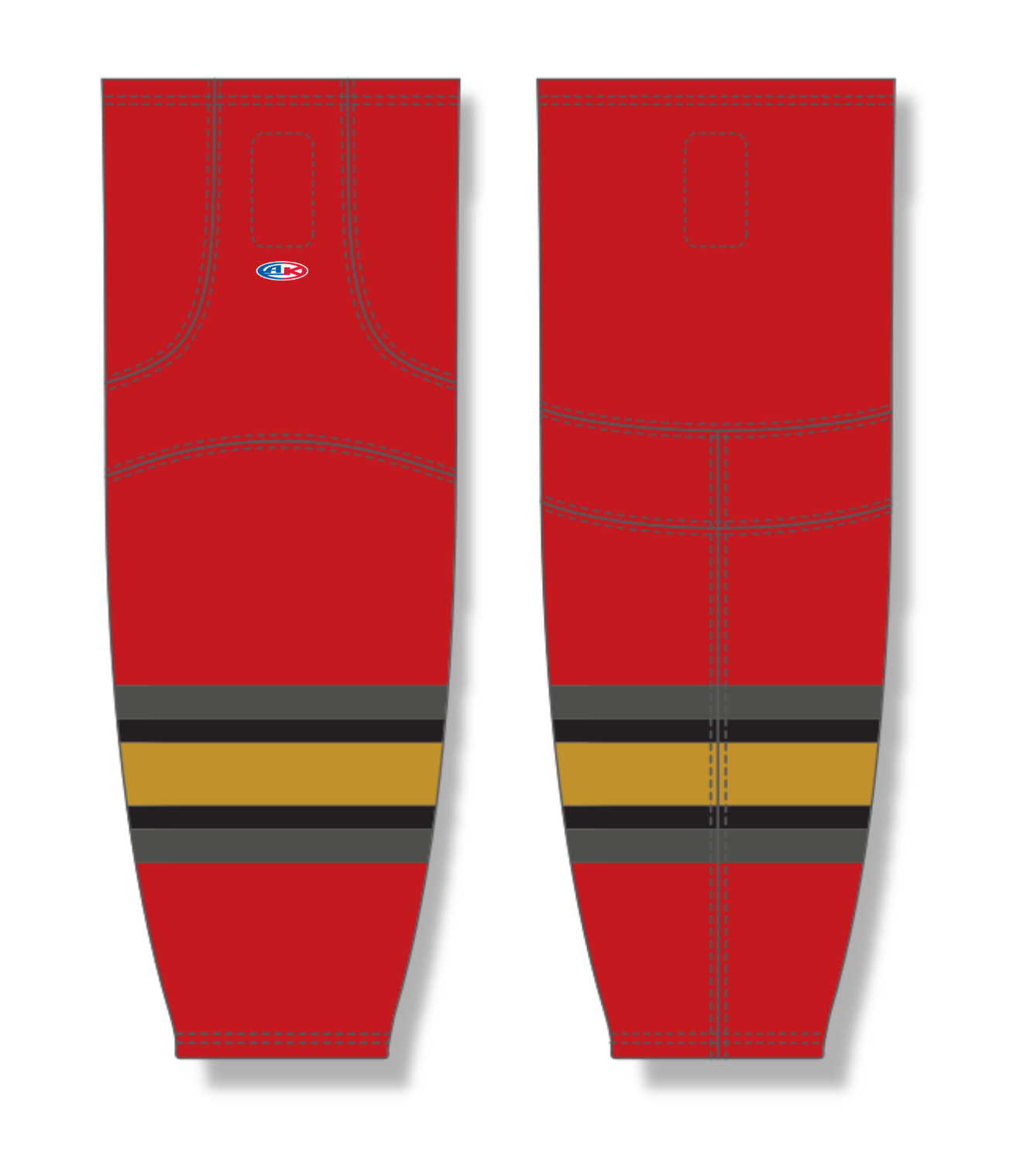 Cut & Sew Pro Hockey Socks HS2100-G103 13