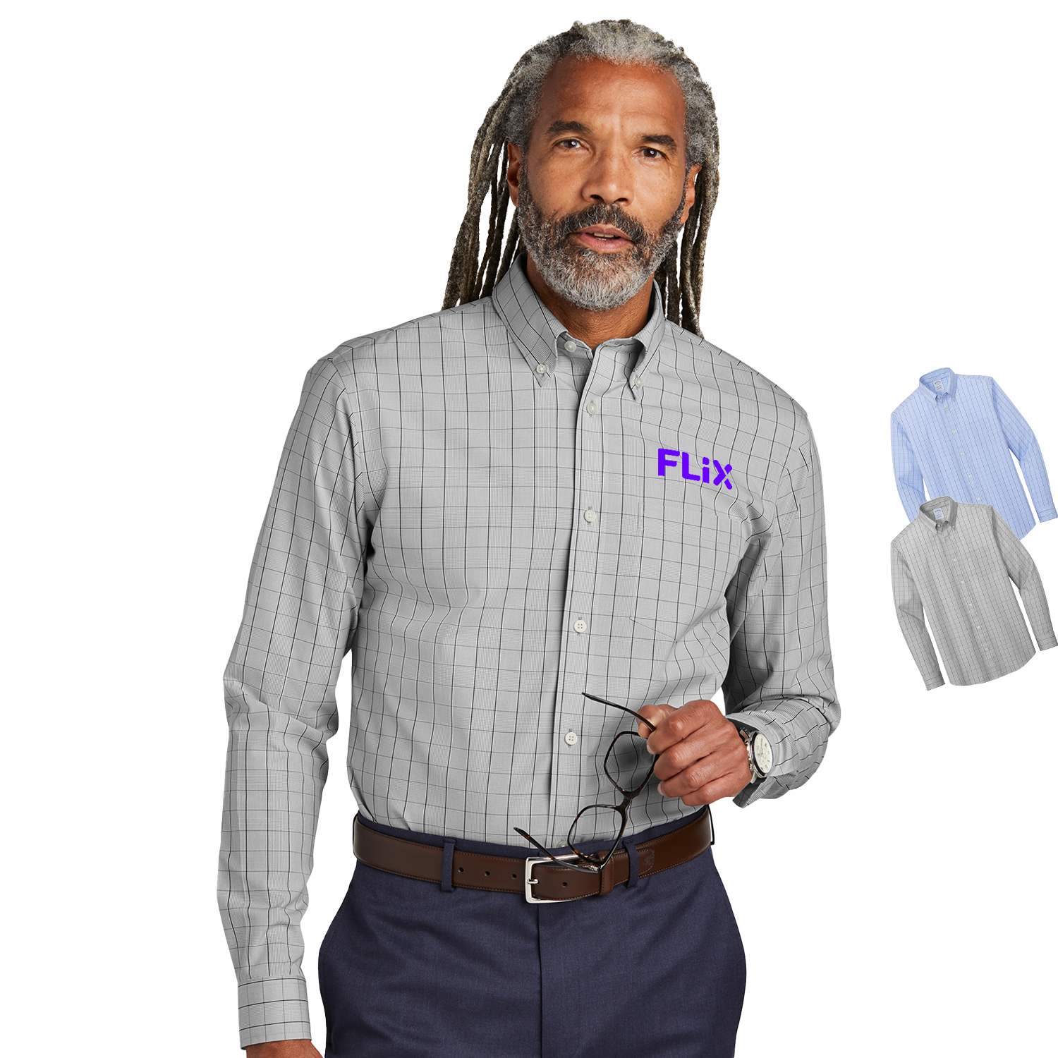 Brooks Brothers® Men's Wrinkle-Free Stretch Shirt 7