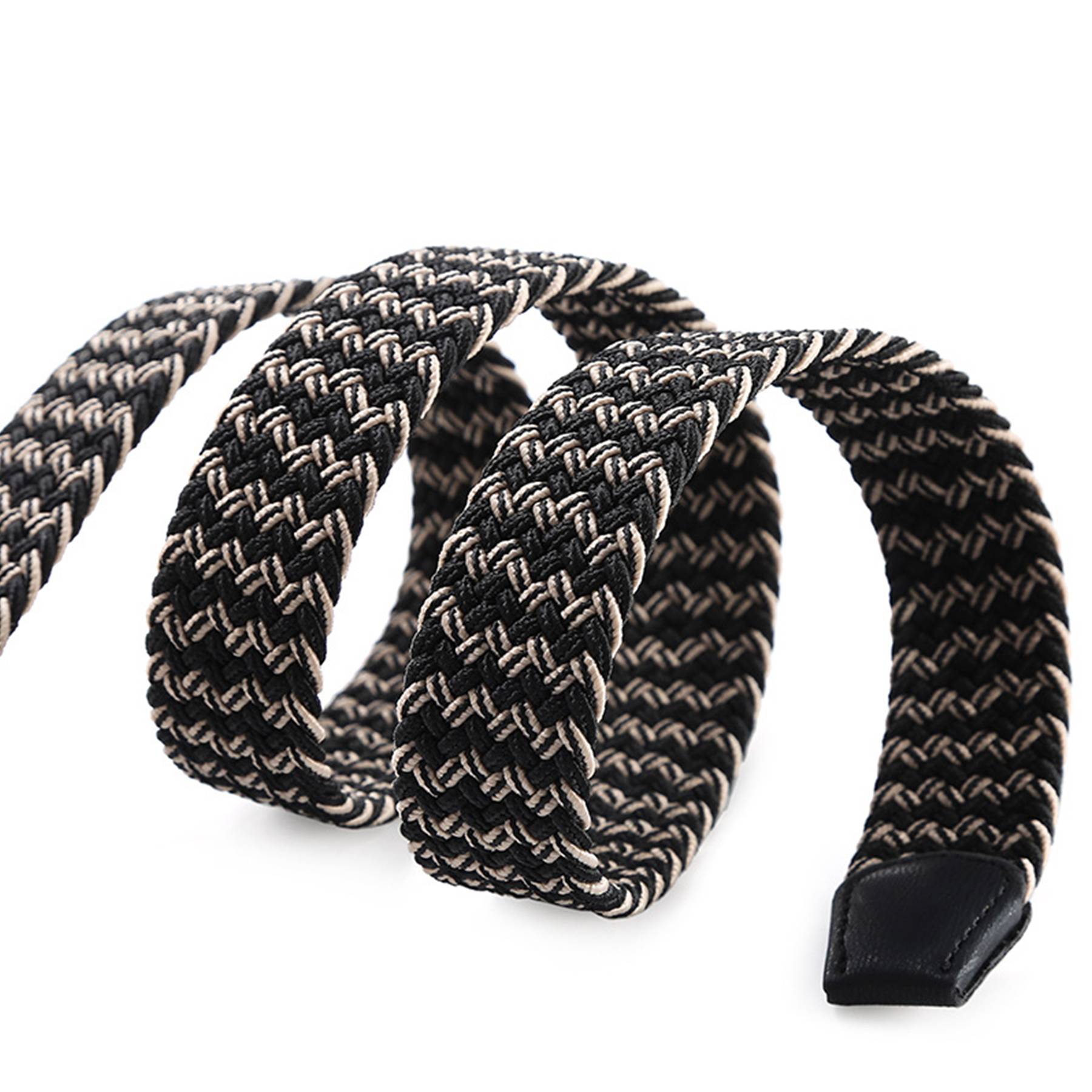 Mens Woven Braided Web Belt 9