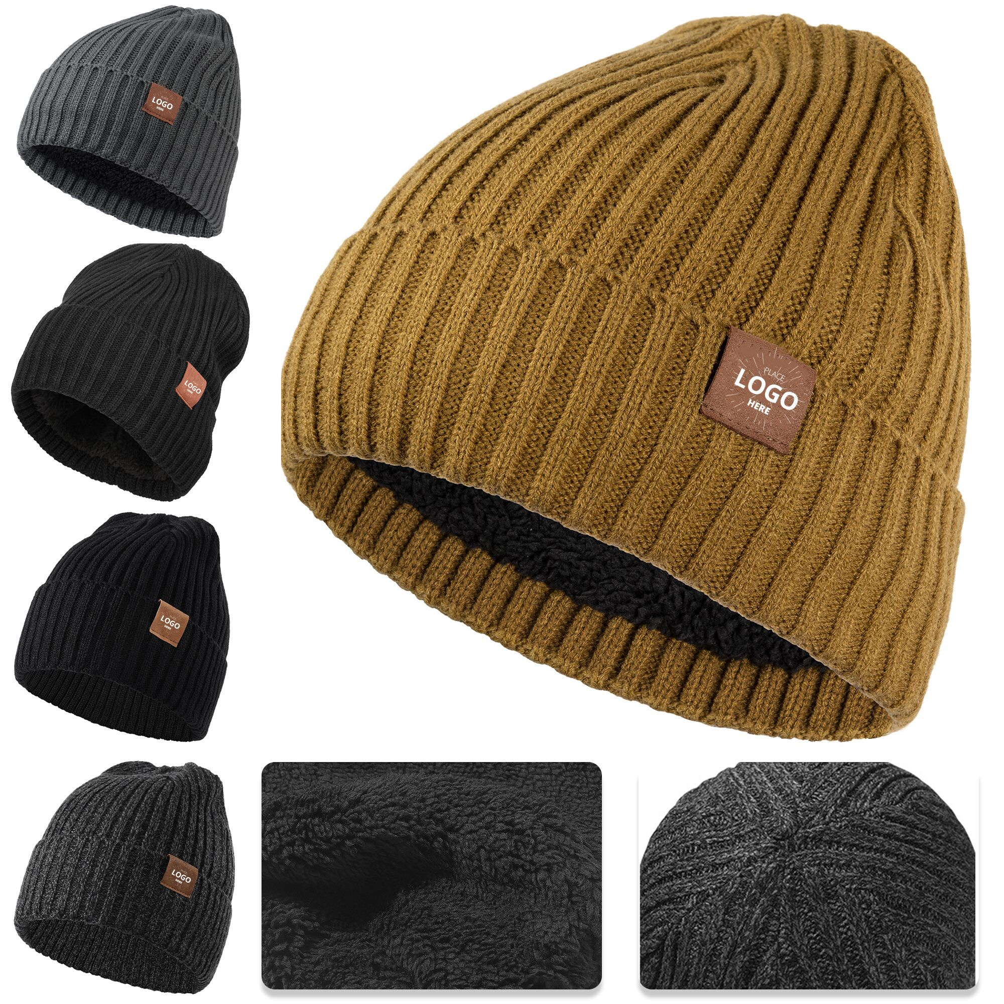 Warm Knitted Beanie Hat 18