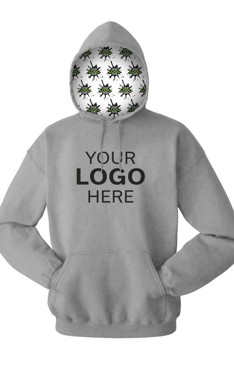 Your Logo Here Adult Pullover Hoodie 4