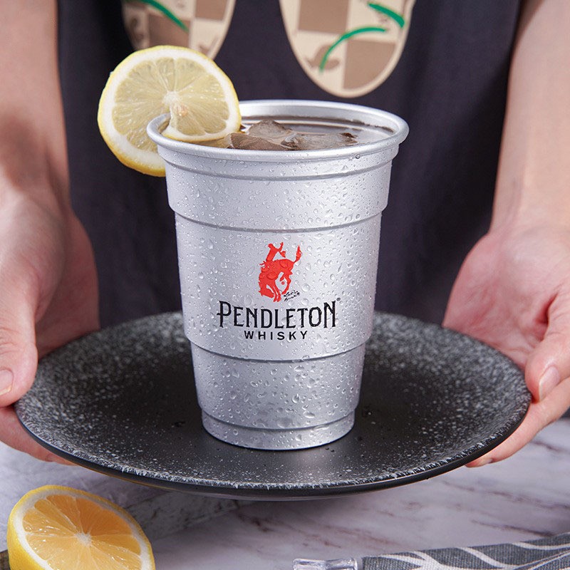 17 Oz Custom Stadium Aluminum Cup 2