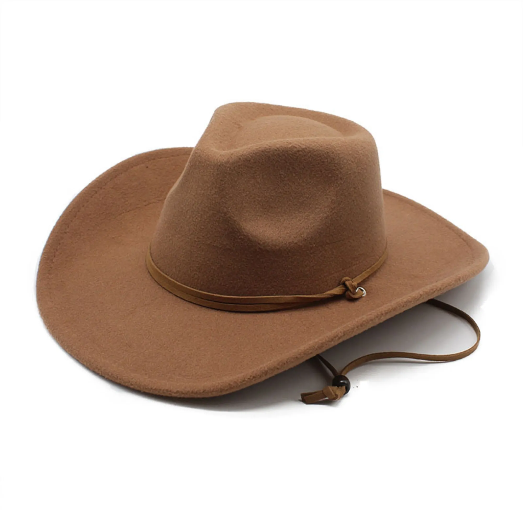 New Western Cowboy Hat, Top Hat, Casual Versatile Knight Hat 4